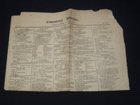 1797 OCTOBER 2 COMMERCIAL ADVERTISER NEWSPAPER - VOLUME 1 NO. 1 - NP 8952