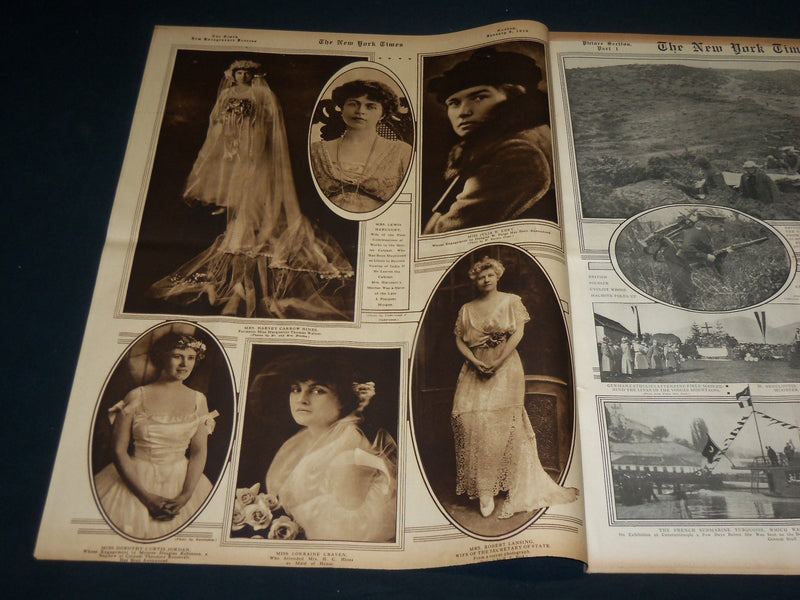 1916 JANUARY 9 NEW YORK TIMES ROTO PICTURE SECTION - MAUDE ADAMS - NT 8977
