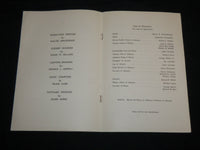 1957-1961 UNIVERSITY OF CONNECTICUT THEATRE PROGRAM LOT OF 4 - ALCESTIS - J 6756