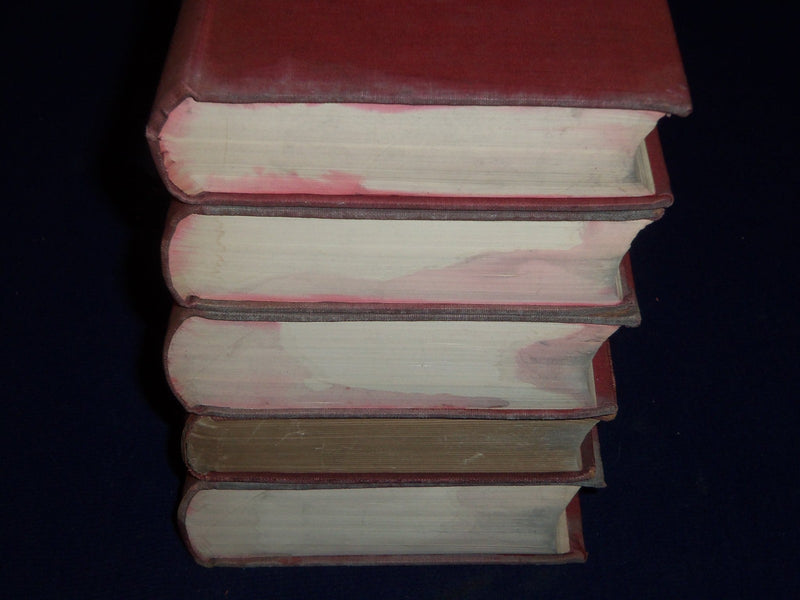 1902-1931 BOOK AUCTION RECORDS BOUND VOLUME LOT OF 5 - VOLUME 1 - KD 3136