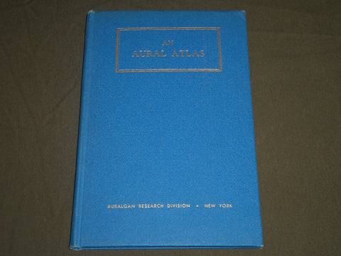 1946 AN AURAL ATLAS - GREAT COLOR PLATES - KD 3744