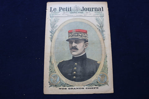 1917 NOV 4 LE PETIT JOURNAL SUPPLEMENT ILLUSTRE MAGAZINE -GEN LARDEMELLE-NP 8823