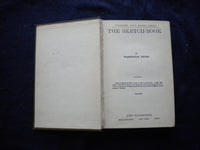 1800'S THE SKETCH BOOK HARDCOVER BOOK BY WASHINGTON IRVING - KD 8119