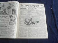 1912 JULY WOMAN'S WORLD MAGAZINE - NICE ILLUSTRATED COVER - SP 6749G