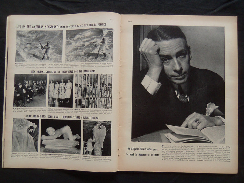 1938 FEBRUARY 21 LIFE MAGAZINE - CARL SANDBURG SINGS AMERICA - L 66