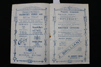 1914 FEBRUARY 16 CORONET THEATRE PROGRAMME - MR. WU - K 1949