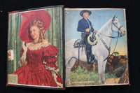 MOVIE STARS SCRAPBOOK - MARILYN MONROE-ELIZABETH TAYLOR-JANE RUSSELL - E 26439