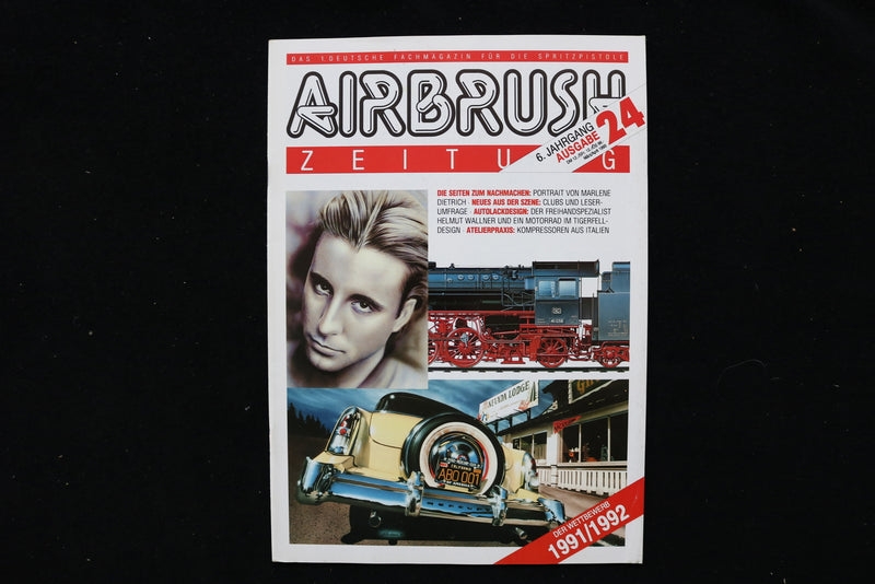 1993 APRIL AIRBRUSH ZEITUNG MAGAZINE - ANDY GARCIA COVER - GERMAN - E 24679
