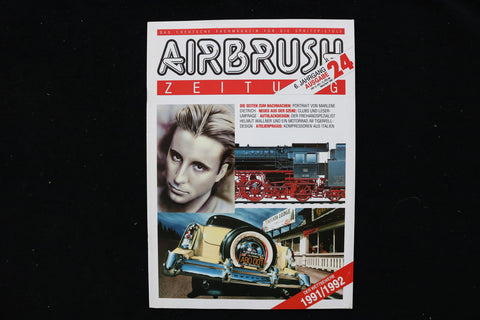 1993 APRIL AIRBRUSH ZEITUNG MAGAZINE - ANDY GARCIA COVER - GERMAN - E 24679