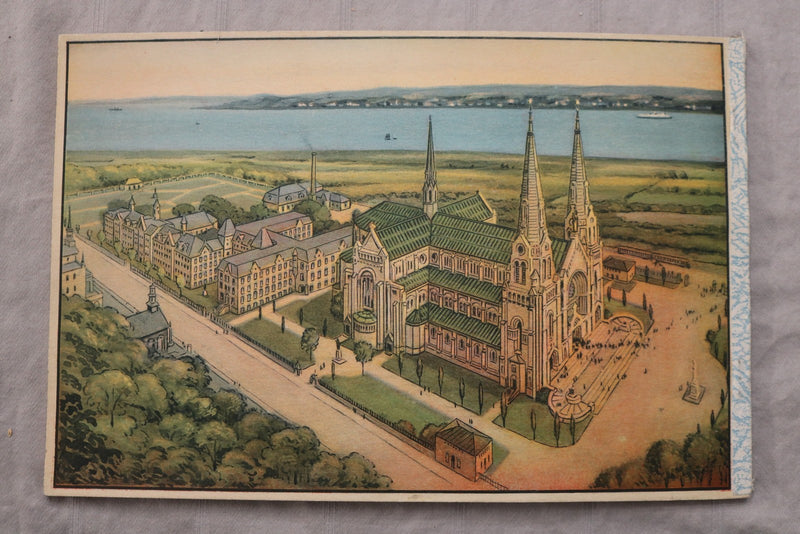 1920'S SAINTE ANNE DE BEAUPRE ALBUM - SOFTCOVER BOOK - K 3476