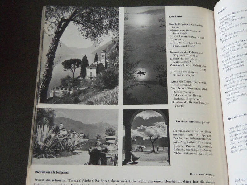 1932 LE CINQUANTENAIRE DU SAINT-GOTHARD SOFTCOVER BOOK - NICE PHOTOS - J 2174