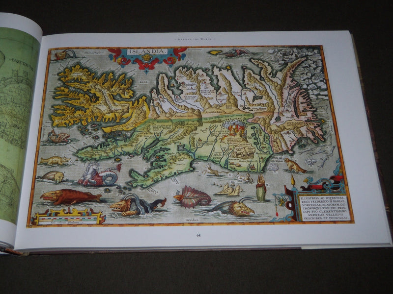 2006 MAPPING THE WORLD HARDCOVER BOOK BY MICHAEL SWIFT - I 1733
