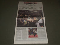 2013 FEB 4 NEW YORK TIMES NEWSPAPER - RAVENS BEAT 49ERS IN SUPER BOWL - NP 2730
