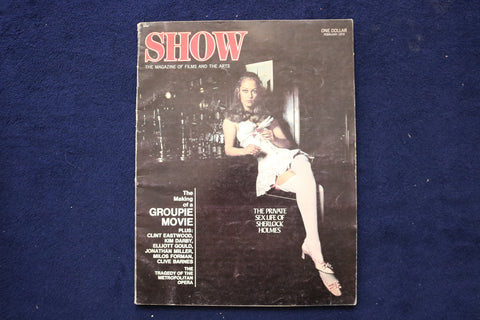 1970 FEBRUARY SHOW MAGAZINE - JENNY HANLEY COVER - E 23426