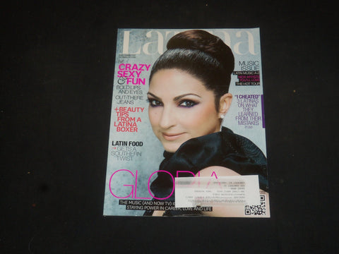 2012 AUGUST LATINA MAGAZINE - GLORIA ESTEFAN - SP 7463