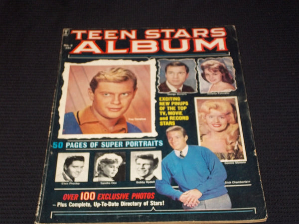 #2 TEEN STARS ALBUM MAGAZINE - TROY DONAHUE FRONT COVER - E 3875