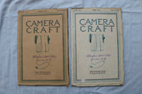 1909-1915 CAMERA CRAFT MAGAZINE - LOT OF 8 - O 3837