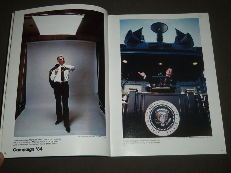 1985 THE BEST OF PHOTO JOURNALISM /10 SOFTCOVER BOOK - I 1224