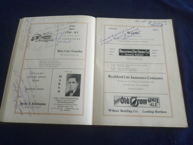 1925 THE THOMIST ST. THOMAS HIGH SCHOOL YEARBOOK - ROCKFORD, ILLINOIS - YB 2624