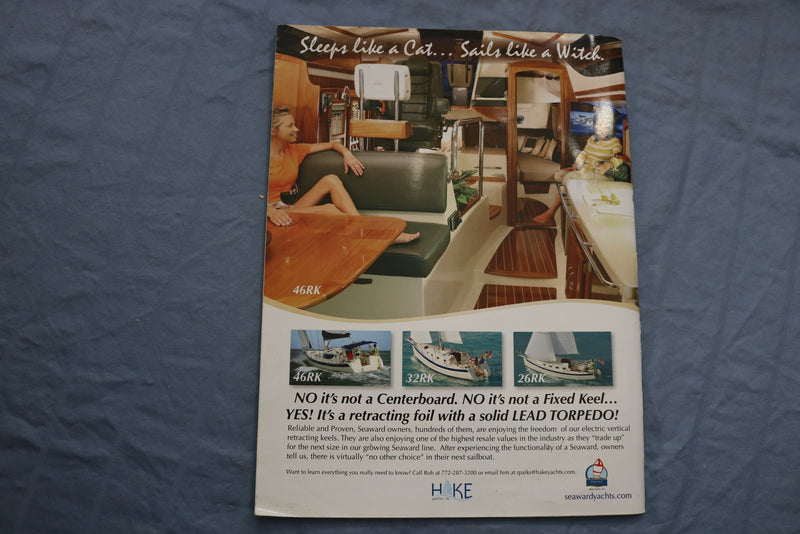 2012 APRIL SAILING MAGAZINE - THE BEAUTY OF SAIL - BACKYARD CHARTERS - E 9576