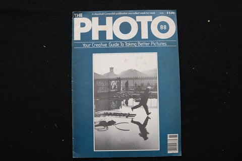 1984 THE PHOTO 88 MAGAZINE - HENRI CARTIER-BRESSON COVER - E 25438
