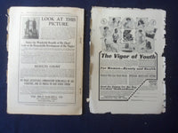 1914 JANUARY PHYSICAL CULTURE MAGAZINE-FACIAL EXERCISE & POSSIBILITIES -SP 1534H