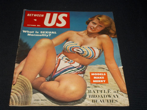 1950 OCTOBER BETWEEN US MAGAZINE - JOAN SMITH FRONT COVER - E 5072