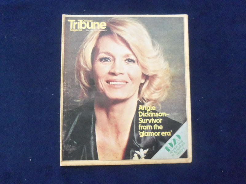 1979 OCTOBER 28 CHICAGO TRIBUNE MAGAZINE SECTION - ANGIE DICKINSON - NP 6382