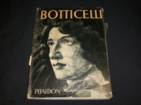 1949 SANDRO BOTTICELLI PAR LIONELLO VENTURI HARDCOVER BOOK - R 713S