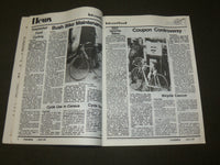 1980 FREEWHEELING UK CYCLISTS MAGAZINES LOT OF 6 ISSUES - O 3253