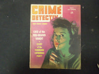 1945 FALL CRIME DETECTIVE MAGAZINE - NICE STORIES & PHOTOS - ST 4381