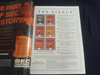 2007 SPORTS ILLUSTRATED MAGAZINE - 75 YEARS OF SEC FOOTBALL SPECIAL - SP 1221X