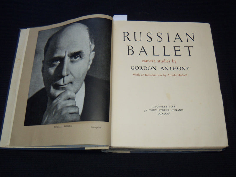 1939 RUSSIAN BALLET CAMERA STUDIES BY GORDON ANTHONY - HASKELL - KD 3369A