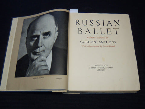 1939 RUSSIAN BALLET CAMERA STUDIES BY GORDON ANTHONY - HASKELL - KD 3369A