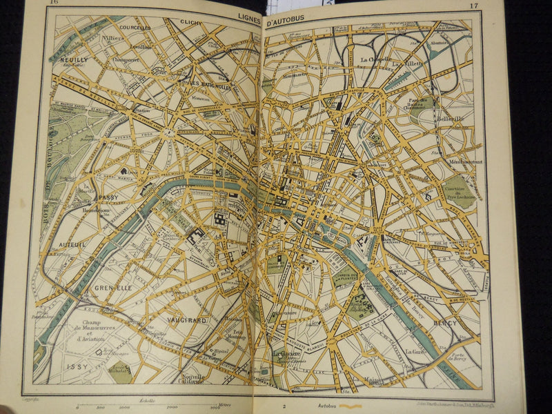 1938 PARIS FOR EVERYMAN BOOK COMPILED BY ARTHUR K. GRIGGS - HARDCOVER - KD 6263C