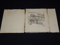 1930'S AMONG THE FOLKS IN HISTORY BY GAAR WILLIAMS - 25 PRINTS - J 7334