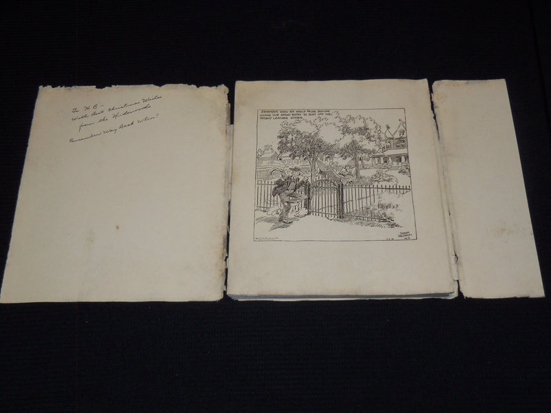 1930'S AMONG THE FOLKS IN HISTORY BY GAAR WILLIAMS - 25 PRINTS - J 7334