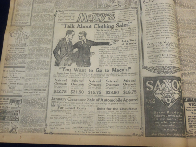 1916 JANUARY 7 NEW YORK TIMES - THREE LABOR MEMBERS QUIT MINISTRY - NT 9054