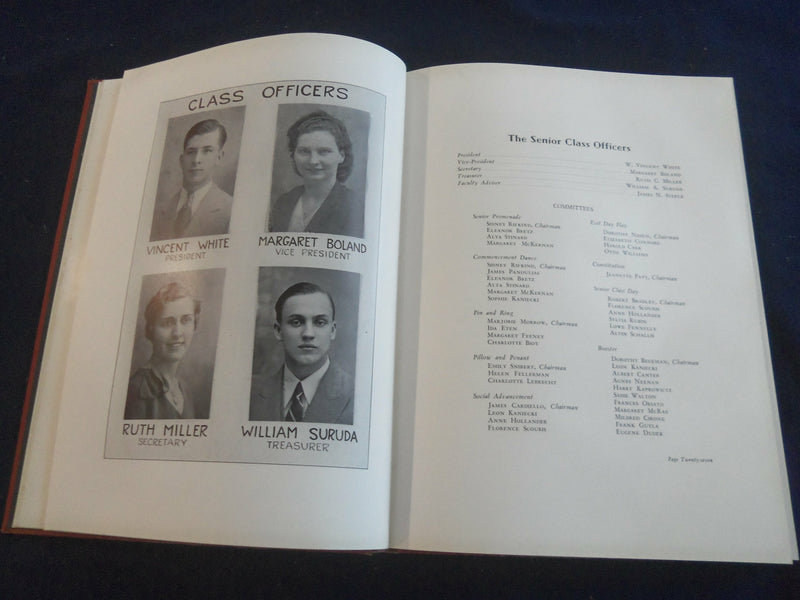 1932 WM. L. DICKINSON HIGH SCHOOL YEARBOOK - JERSEY CITY, NJ - YB 2739