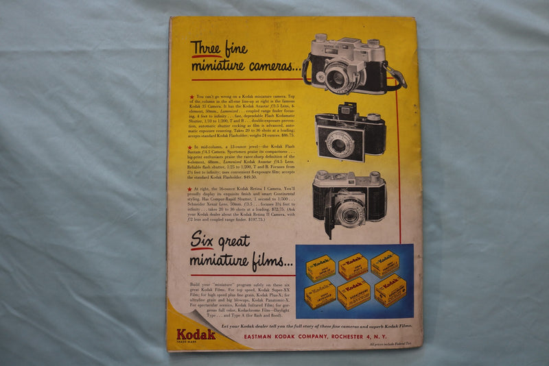 1950 MARCH PHOTOGRAPHY MAGAZINE - HELEN HANSEN COVER - E 26583