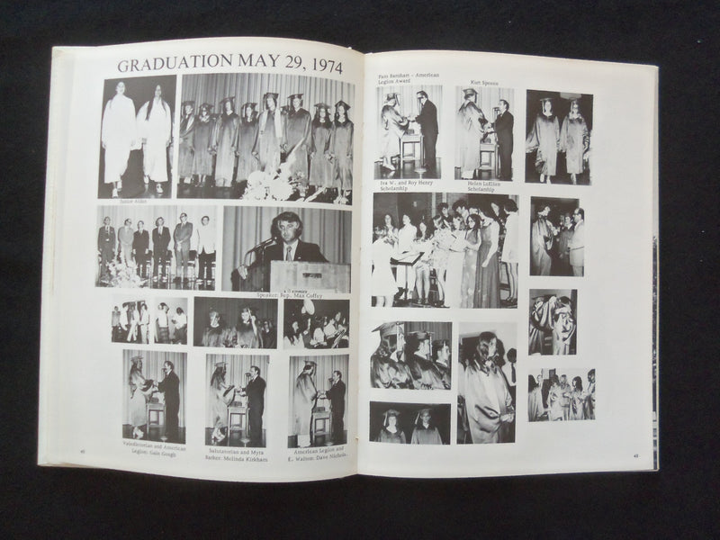 1976 KANILLIO KANSAS HIGH SCHOOL YEARBOOK - KANSAS, ILLINOIS - YB 3351