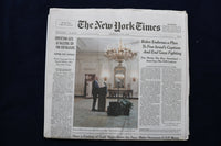 2024 JUNE 1 NEW YORK TIMES - BIDEN ENDORCES A PLAN TO FREE ISRAEL'S CAPTIVES
