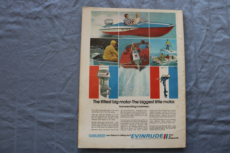 1971 OCTOBER YACHTING MAGAZINE - REGATTA RESULTS COVER - E 9501