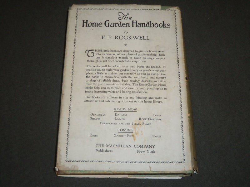 1930 THE HOME GARDEN HANDBOOKS - IRISES BY F. F. ROCKWELL - KD 5810