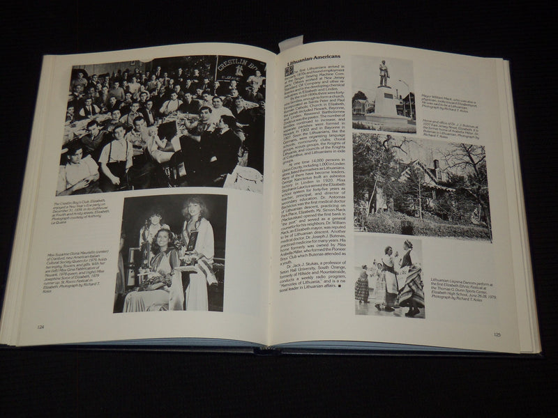 1982 ELIZABETH TOWN & UNION COUNTY A PICTORIAL HISTORY BOOK - KD 4585H
