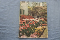 1944 APRIL HOUSE BEAUTIFUL MAGAZINE - TULIPS AND FLOWER GARDEN COVER - E 9628