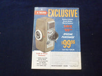 1963 MONTGOMERY WARD CAMERA CATALOG - SOFTCOVER - J 9313