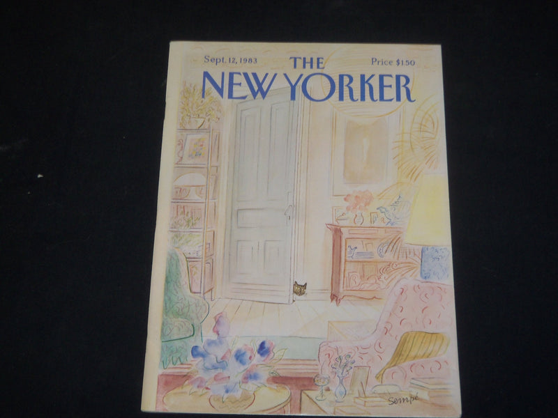 1983 SEPTEMBER 12 THE NEW YORKER MAGAZINE - ILLUSTRATED COVER - NY 1276