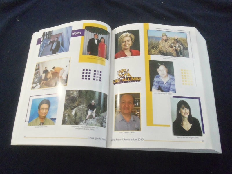 2010 LOUISIANA STATE UNIVERSITY ALUMNI DIRECTORY - BATON ROUGE, LA - YB 2685