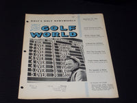1965 SEPTEMBER 24 GOLF WORLD MAGAZINE - BOB MURPHY FRONT COVER - E 7348